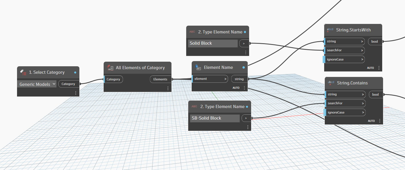 Element Filtering Logic